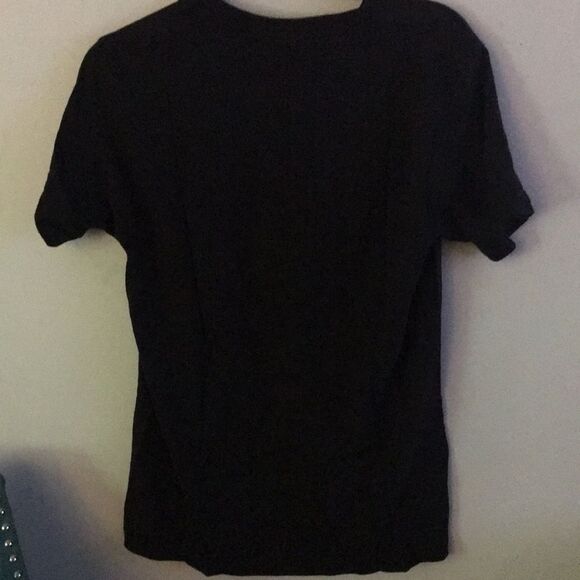 Reason Black and Red Short Sleeve Tee with Bold Graphic - Picture 2 of 3